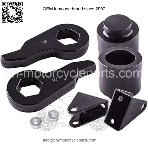 03-10 Hummer H2 front 3-point block rear 3-inch block