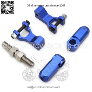 Yamaha RAPTOR chassis lowering kit #blue