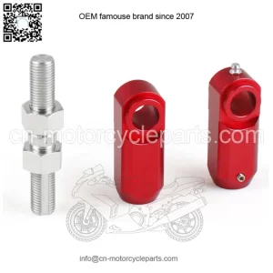 Yamaha RAPTOR chassis rear lowering kit #red