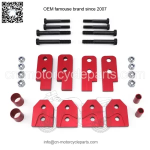 04-09 Yamaha Rhino lift kit #red