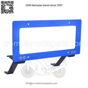 Tesla license plate frame model Y #blue