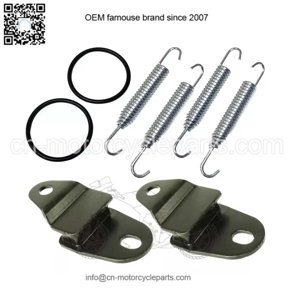 87-06 Yamaha exhaust muffler set four springs
