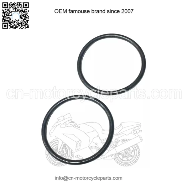 87-06 Yamaha exhaust muffler set four springs - Image 3