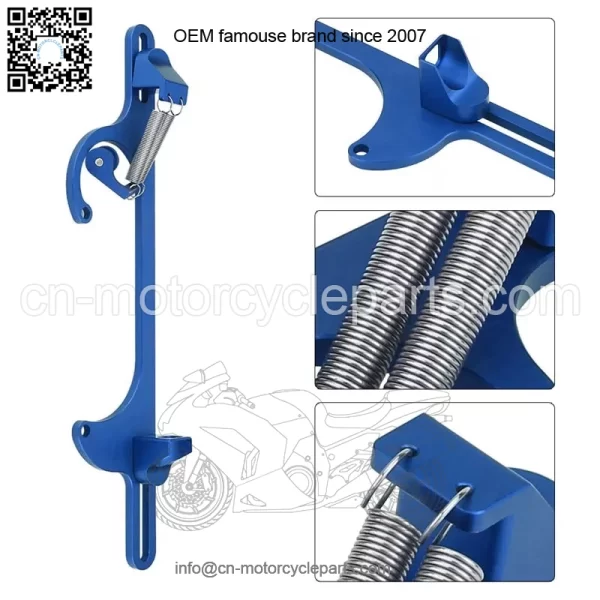Aluminum Alloy 4150 Series Throttle Base#Blue - Image 3