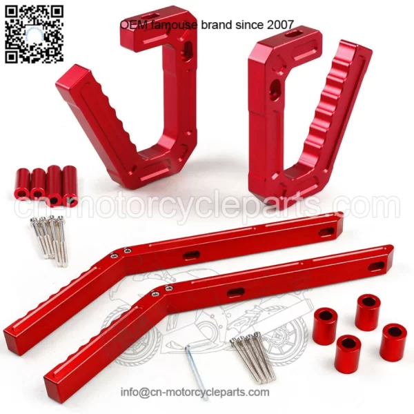 07-18JK Wrangler front and rear armrests#red