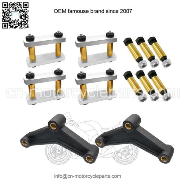 Heavy duty shackle set 3.125 inches