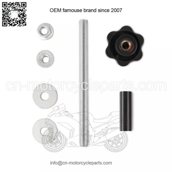 Mud escape plate mounting bracket 1# (110mm) black - Image 4