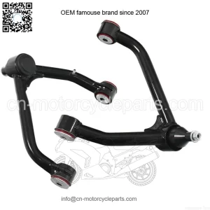 Pair (2 PCS) Front Upper Control Arm Compatible with 2014-2018 Silverado Sierra 1500 2WD 4WD 2-4" Tubular Lift Kit with PU Bushings Ball Joints UCA Greasable