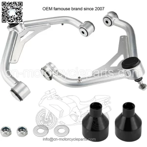 Control Arm,Front Upper 2-4?? Lift Automotive Control Arms Suspension Kit Compatible with 2001-2010 Chevy Silverado G-M-C Sierra 2500HD 3500HD