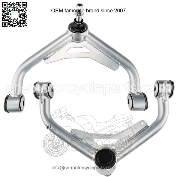 Control Arm,Front Upper 2-4?? Lift Automotive Control Arms Suspension Kit Compatible with 2001-2010 Chevy Silverado G-M-C Sierra 2500HD 3500HD - Image 5