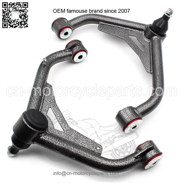 2-4" Lift Front Upper Control Arm for 2000-2010 Chevy Silverado 2500HD 3500HD,2000-2010 GM Sierra 2500HD 3500HD 2003-2009 Hummer H2, 2-4" Lift Suspension Kit Adjustable Control Arms