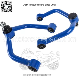 Upper Control Arms for 2004-2019 Titan Armada, 2 PCS 2-4" Lift Blue Tubular Front Suspension Control Arm Compatible with Titan Armada