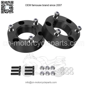 2.5" Front Leveling Lift Kit Compatible with 2007-2024 Silverado/Sierra 1500, Leveling Lift Kit for 2007-2024 Silverado/Sierra 1500 Forged Front Strut Spacers Raise the Front of your Car by 2.5"