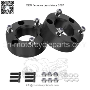 3" Front Leveling Lift Kit Compatible with 2007-2024 Silverado/Sierra 1500, Leveling Lift Kit for 2007-2024 Silverado/Sierra 1500 Forged Front Strut Spacers Raise the Front of your Car by 3"