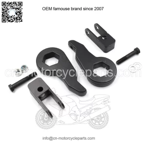 1-3 inch Leveling Lift Kit with Shock Extender Brackets Compatible with 1999-2007 Chevrolet Silverado 1500 Tahoe Avalanche & GMC Sierra Yukon 4WD Torsion Bars Keys