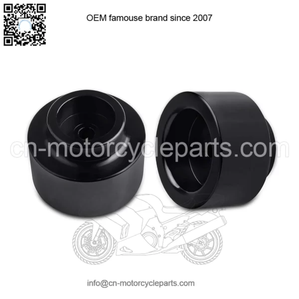 Rear Lift 2 inch Leveling Kit for Chevrolet Avalanche 1500 2001-2018,Tahoe, for Suburban 1500 2" Rear Lift Aircraft Billet Coil Spring Spacers 2WD 4WD Black - Image 2