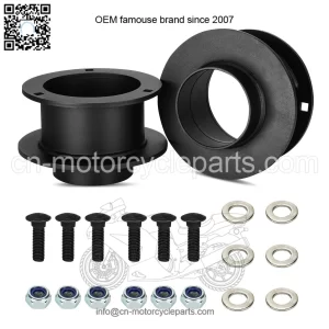 3" Front Leveling Lift Kit fit for 4WD 1994-2008 Dodge Ram 1500, 1994-2010 Dodge Ram 2500 3500, 2011-2013 Ram 2500 3500, Forged Aluminum Front Suspension Lift, Raise by 3" Spring Lift Spacers