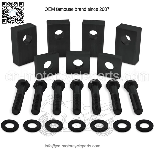 Rear Seat Recline Kit Compatible with Jeep Wrangler JKU/JL 2007-2020+ (Black Aluminum)