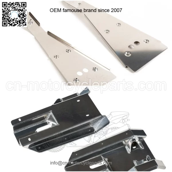 Full Chassis Glide & Swing Arm Skid Plate Gaurd Combo HONDA TRX450R TRX450ER