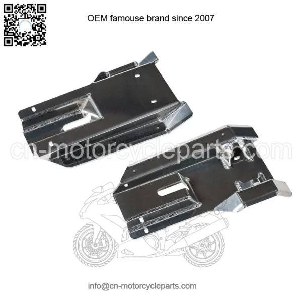 Full Chassis Glide & Swing Arm Skid Plate Gaurd Combo HONDA TRX450R TRX450ER - Image 3