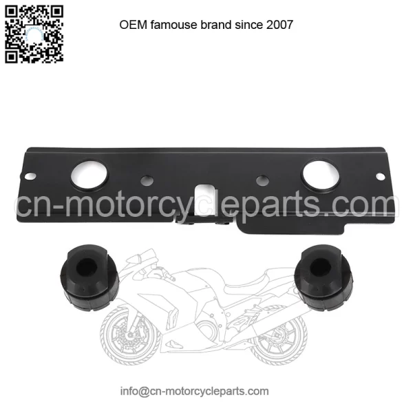 FOR HONDA TRX400 TRX450 FOREMAN BATTERY PLATE HOLDER + 2 CUSHIONS #50311-HM7-000 - Image 3