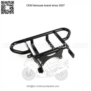 Honda TRX450R TRX450ER 2006-14 GRAB BAR COOLER RACK CRE106B-HGB GLOSS BLACK