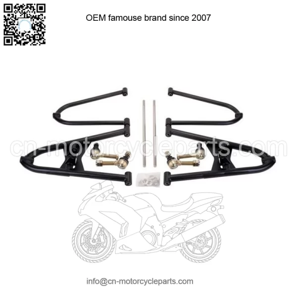 TRX 450R A Arms +2.5 +1 Chromoly Fully Adjustable Armat