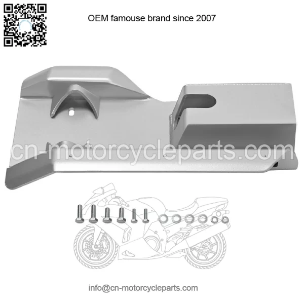 Aluminium Swing Arm Skid Plate For Honda TRX450R TRX450ER Fits All Years - Image 3