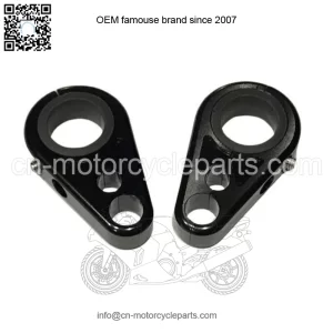 Billet Black Front A-Arm Brake Line Clamps Yamaha YFZ450 YFZ450R YFZ450X YFZ 450