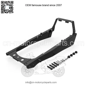 For Yamaha Raptor 700R Carbon Steel Rear Subframe Sub Frame With Bolts 2009-2024