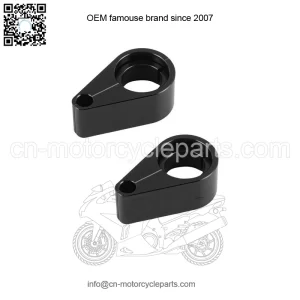 1Pair A-Arm Brake Cable Line Clamps 1" & 0.75" For Yamaha YFZ450R YFZ450X YFZ450