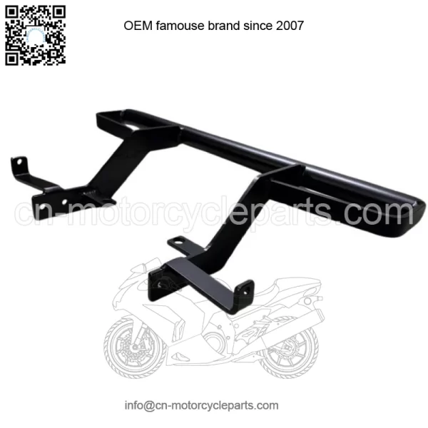 Yamaha Yfz 450r/se Heavyduty Grab Bar, Wheelie Bar Powdercoated Black