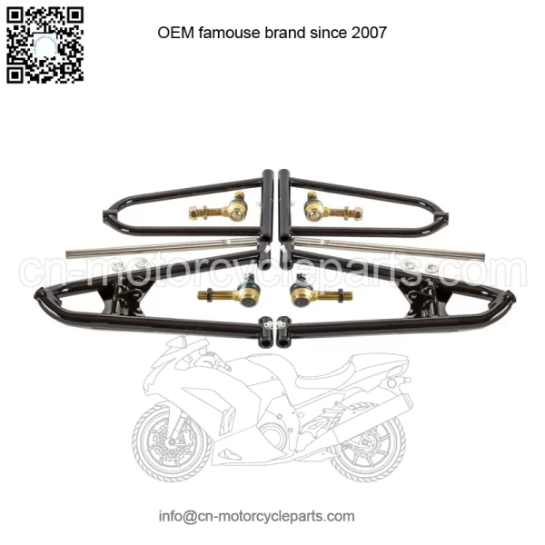 Yamaha YFZ 450  A Arms +2 +1  Chromoly  Adjustable 04 05 Brake Lines Clamps Alba - Image 2