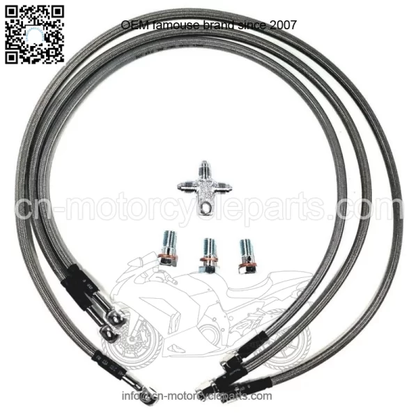 Yamaha YFZ 450  A Arms +2 +1  Chromoly  Adjustable 04 05 Brake Lines Clamps Alba - Image 3