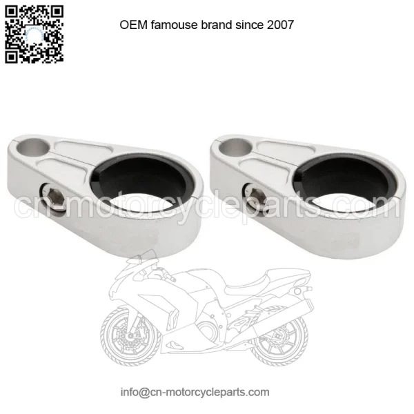 Yamaha YFZ 450  A Arms +2 +1  Chromoly  Adjustable 04 05 Brake Lines Clamps Alba - Image 4