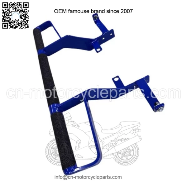 Yamaha Yfz 450r/se Heavyduty Grab Bar, Wheelie Bar 09-24 Blue - Image 2