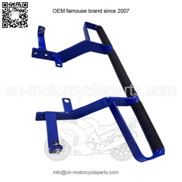 Yamaha Yfz 450r/se Heavyduty Grab Bar, Wheelie Bar 09-24 Blue - Image 5
