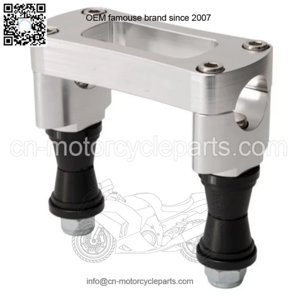 YFZ 450 06 & UP +3/4" Steering Stem Chromoly Anit vibe 11/8" Billet Clamp Alba - Image 2