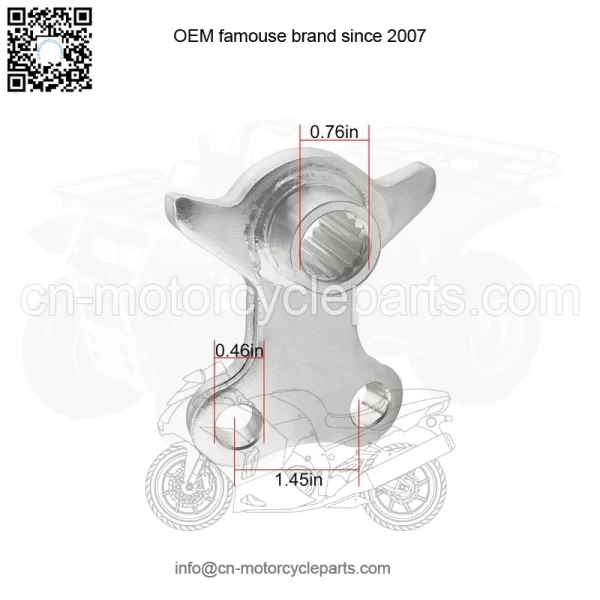 Column Steering Stem Pitman Arm For Yamaha Raptor 700 700R 06~12 / YFZ450 04~13 - Image 4