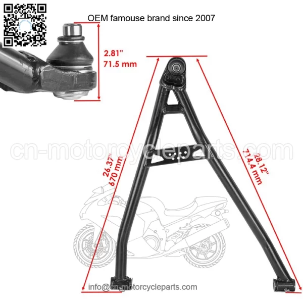 Can-Am Maverick X3 Max RR 4x4 2020-2023 Lower Right Front A-Arm (64") - Image 2