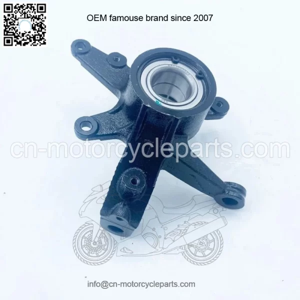 Steering Knuckle Front Left For Hisun 700cc 500c SUPERMACH MENARDS QLINK MASSIMO Electrophoretic black paint - Image 5