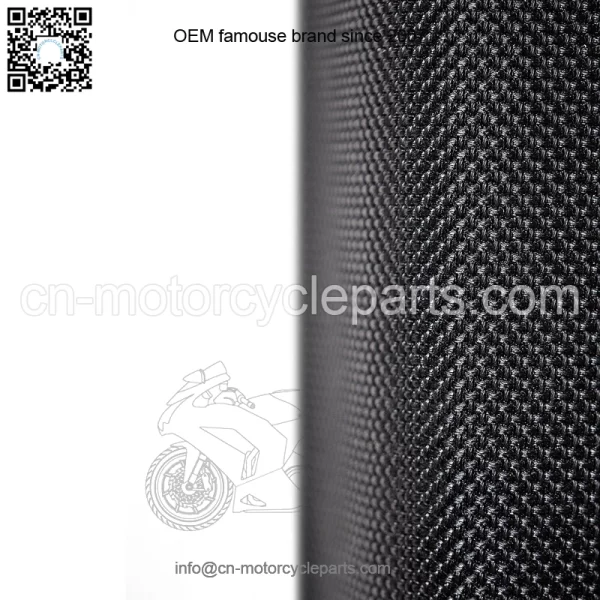 2004-2018 Honda TRX 450 R ER Seat Cover by Enjoy MFG BLACK w/ BLACK RIBS #197 - Image 2