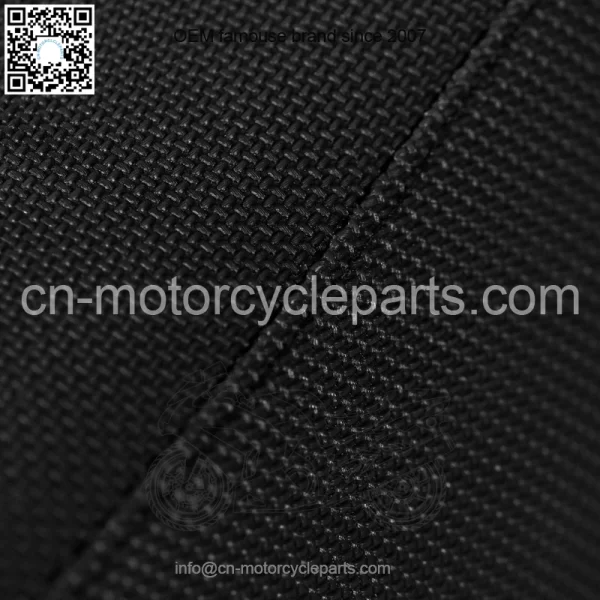 2004-2018 Honda TRX 450 R ER Seat Cover by Enjoy MFG BLACK w/ BLACK RIBS #197 - Image 3