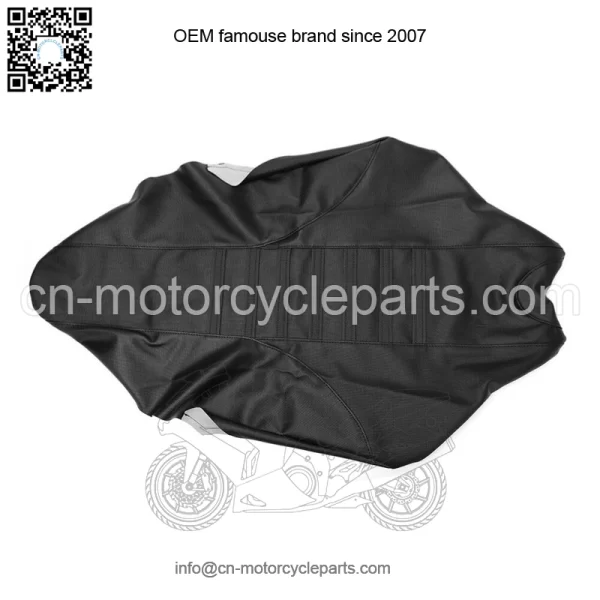 For Yamaha YFZ450R Seat Cover 2009 -2020 BLACK RIBBED GRIPPER YFZ 450R 450REL SE - Image 5